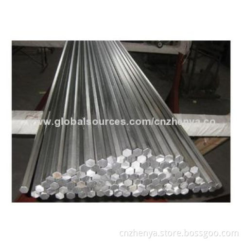 Hexagon bar of stainless steel ASTM 316